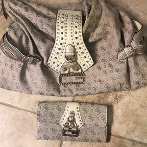Purse matching wallet combo Guess
